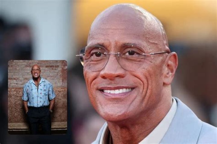 Here’s a pic of Dwayne Johnson with The Rock. I LOVE FUNNY THINGS