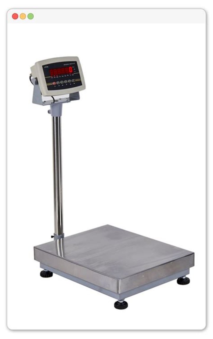 High Precision Weighing Bench Scale With LCD Indicator, 660lb/300kg x 0