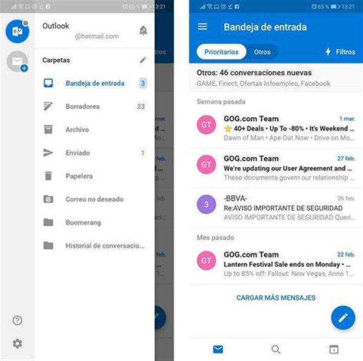 Hotmail Iniciar sesi&oacute;n y entrar al correo electr&oacute;nico