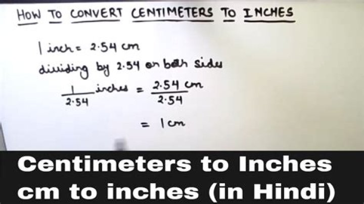 How to Convert Centimeters to Inches (with Unit Converter)