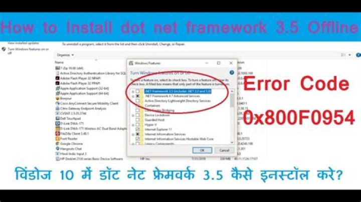 How to install dot net framework 3.5 install offline YouTube
