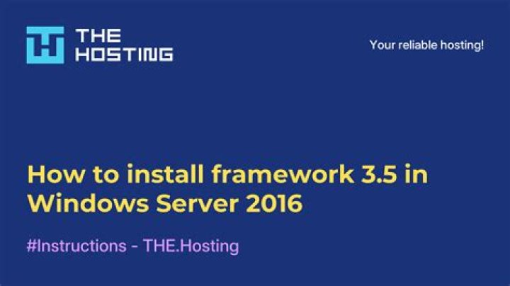 How To Install Framework 3.5 on Windows 11 Offline Installer