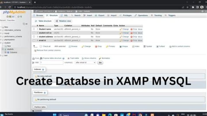 How to use xampp for database QuyaSoft