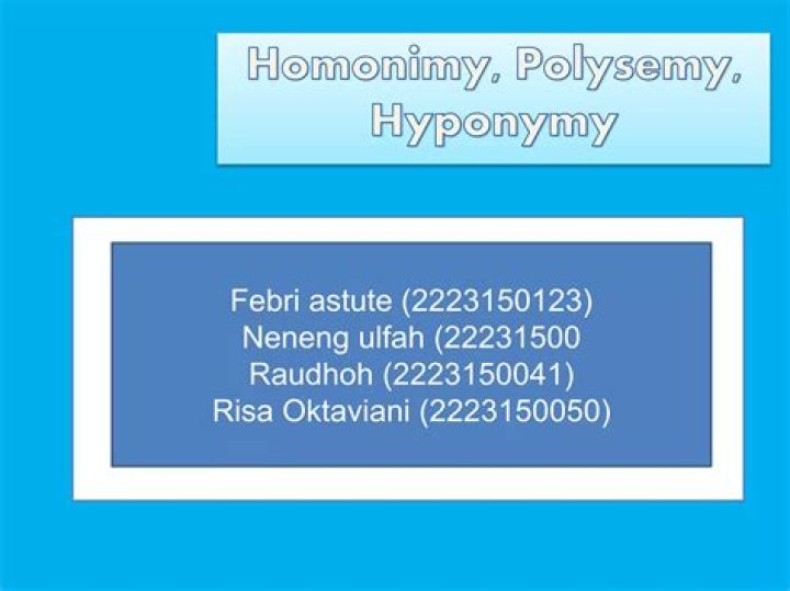 hyponymy Search3w