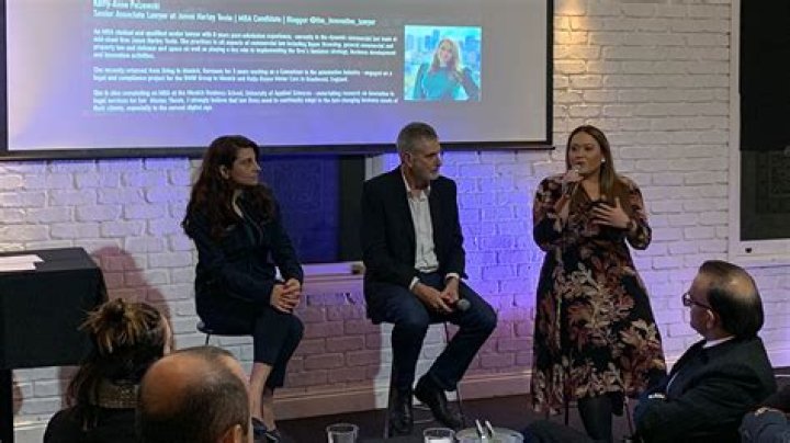 Innovation Panel on Blockchain Features MBA Student KerryAnne Palzewski