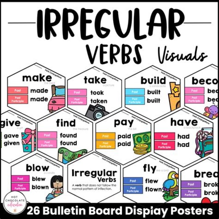 Irregular Verbs with French&hellip; English ESL worksheets pdf & doc