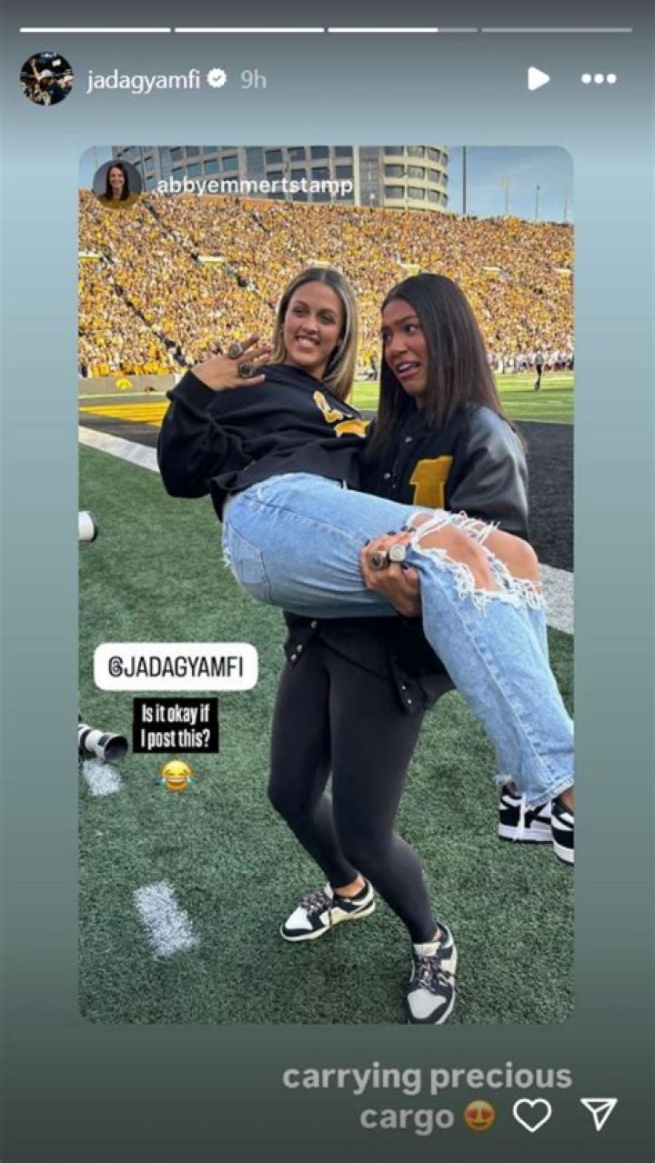 Jada Gyamfi University of Iowa Athletics