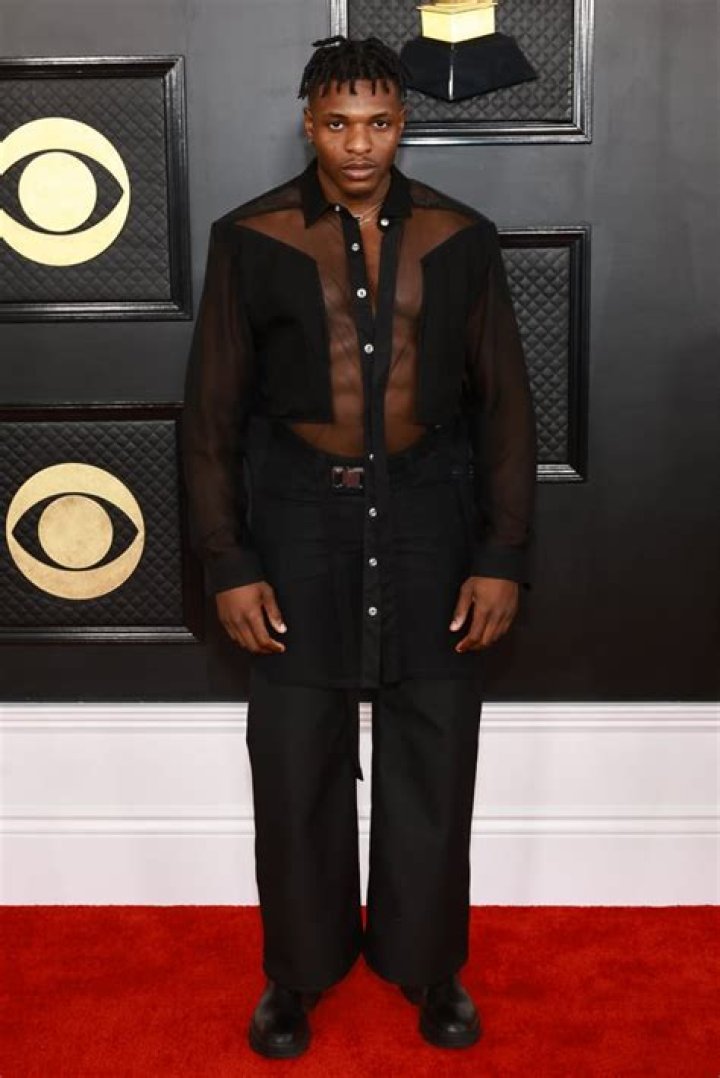 Jeleel at the 2023 Grammys Grammys 2023 See the Best Celebrity Red