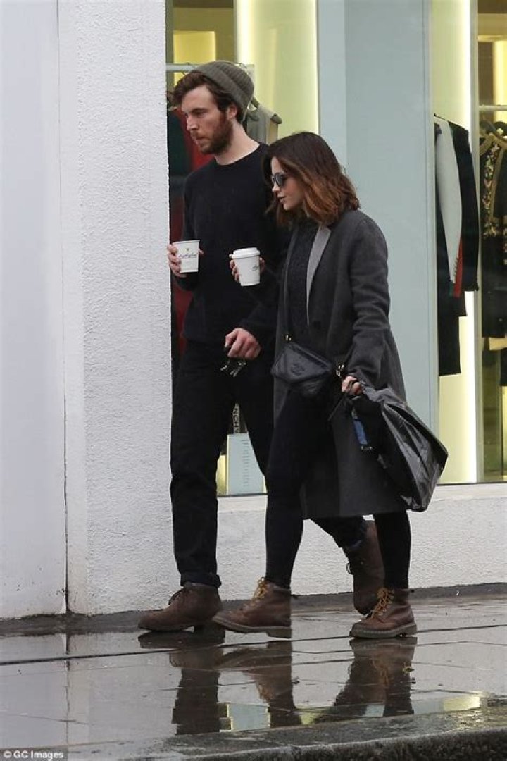 Jenna Coleman enjoys a stroll with boyfriend Tom Hughes Daily Mail Online