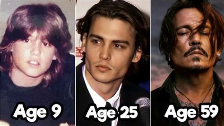 Johnny Depp Transformation From Childhood To 59 Years Old Biography