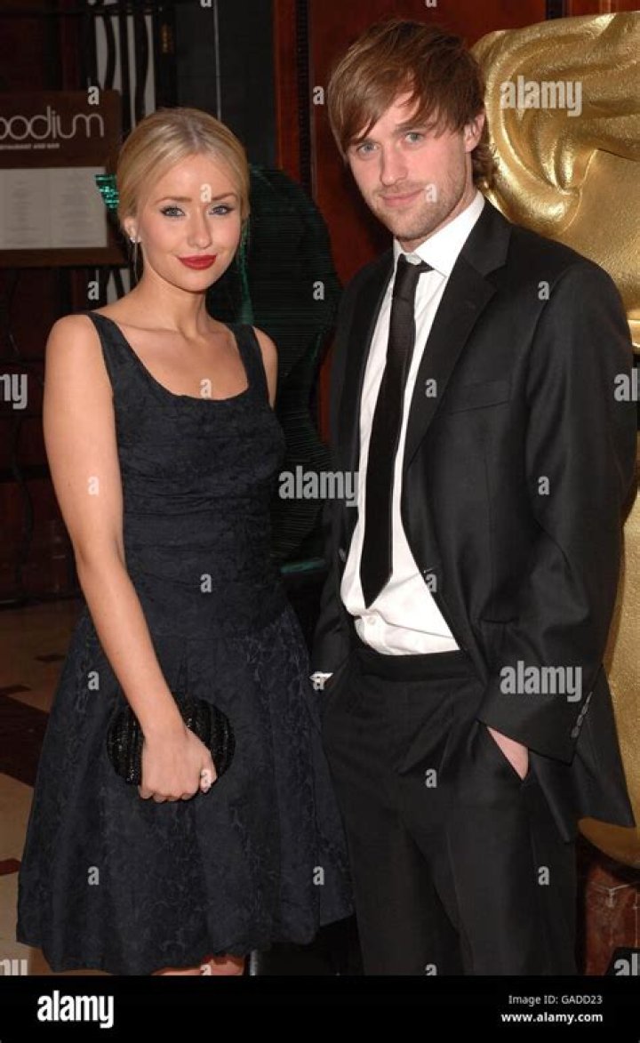 Jonas Armstrong and Sammy Winward arriving at the Edge of Tomorrow