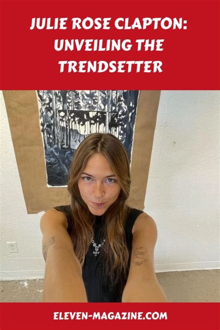 Julie Rose Clapton, the Daughter of Eric Clapton Bio, Age Whatsmagazine