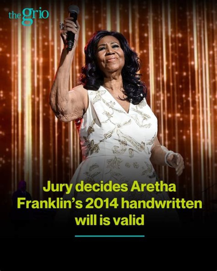 Jury Decides To Respect Aretha Franklin&rsquo;s Apparent Wishes, Rules