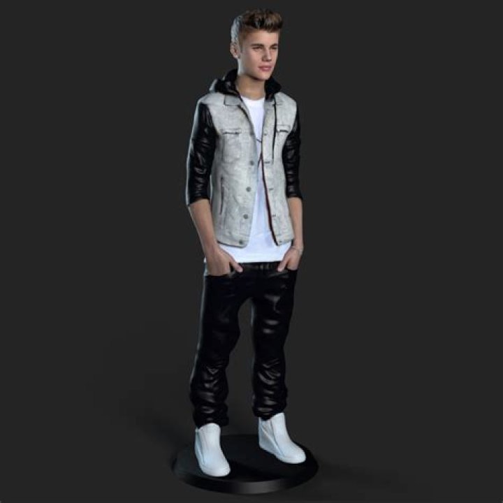 Justin Bieber Sculpt 3D Model 49 .ma .max .stl .obj .wrl Free3D
