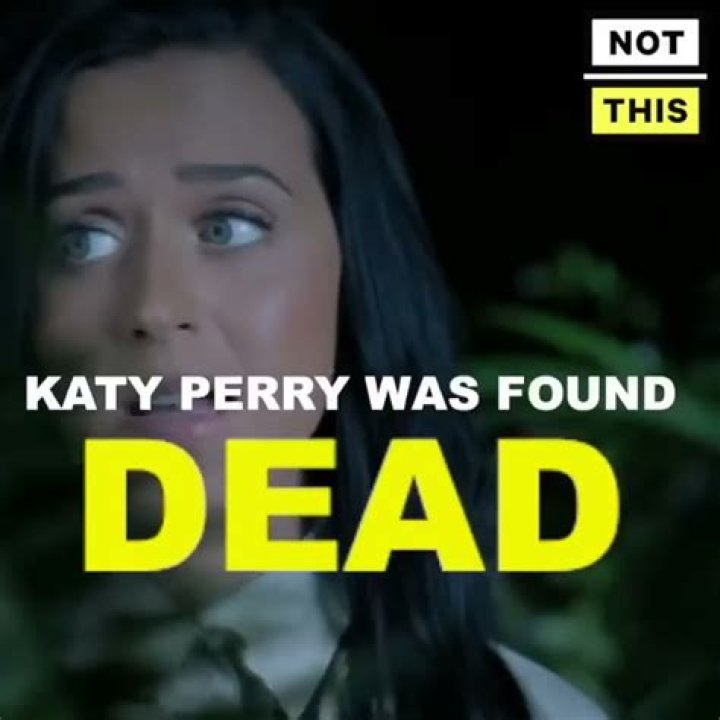 KATY PERRY Found DEAD at 32 YouTube