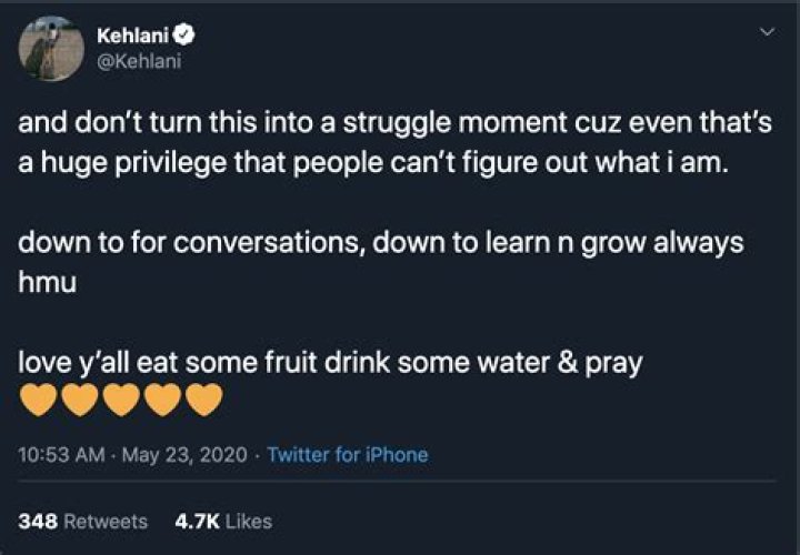 Kehlani Addresses Recent Comments About Her Ethnicity It's Okay To