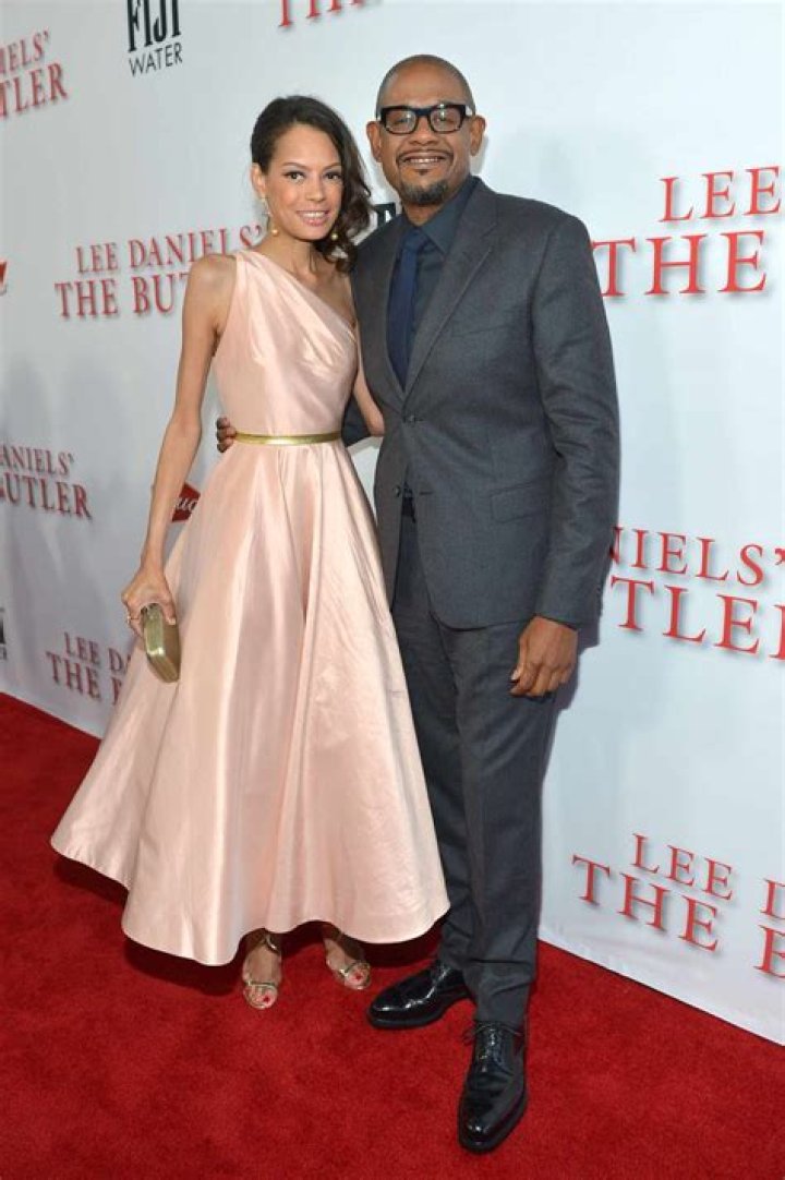 Keisha Nash Whitaker and Forest Whitaker with their daughters