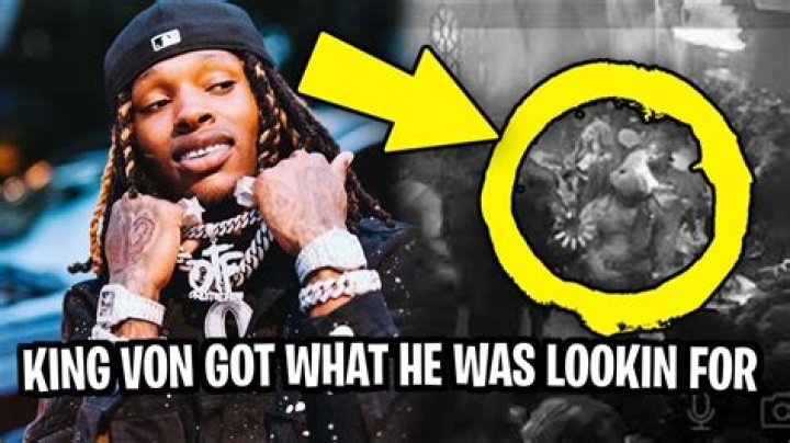 King Von Autopsy Photos Graphic