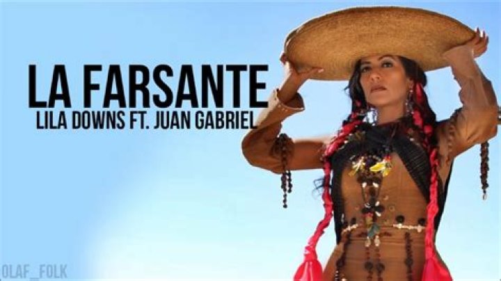 La Farsante Lila Downs ft. Juan Gabriel (Lyric) YouTube
