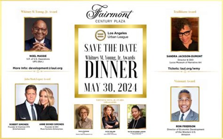 L.A. Urban League Gala Honors Prominent Contributors to Uplifting Black