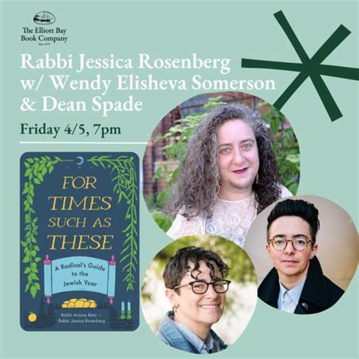 Learn From Rabbi Jessica Rosenberg In Minneapolis