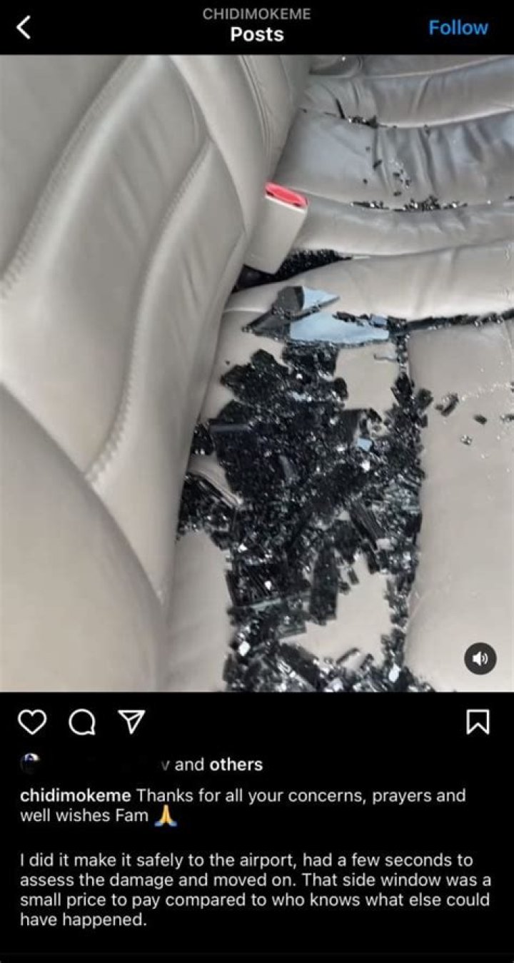 Lekki Chidi Mokeme escapes robbery attack, narrates ordeal [VIDEO