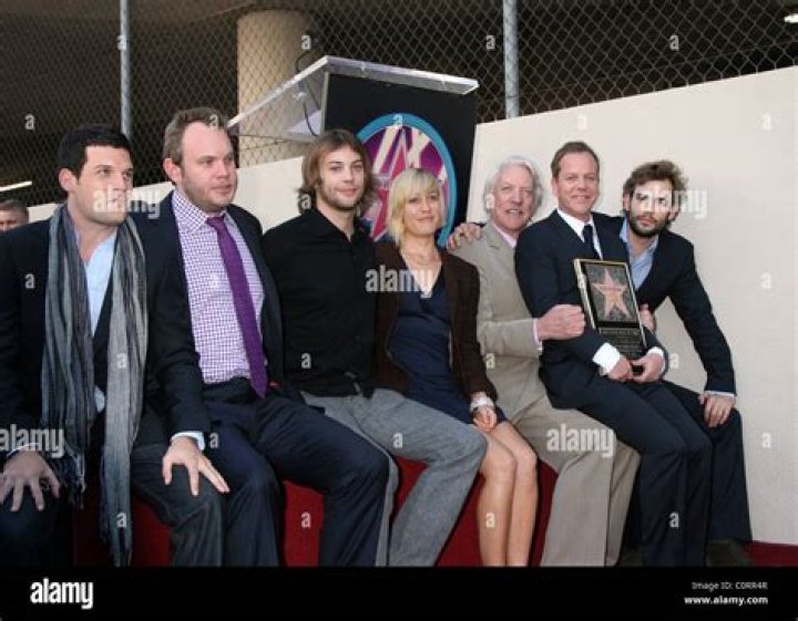 Les enfants de Donald Sutherland d&eacute;couvrez ses 5 enfants, dont son fils Keifer Sutherland Oxtero