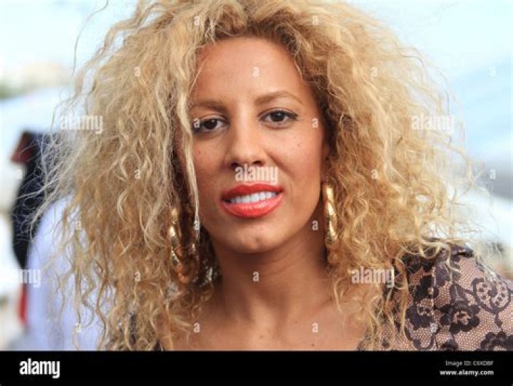 Lesly Mess, daughter in law of Tina Turner during the 2010 Cannes