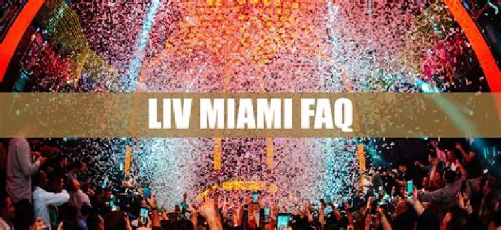 LIV Miami FAQ Club Bookers