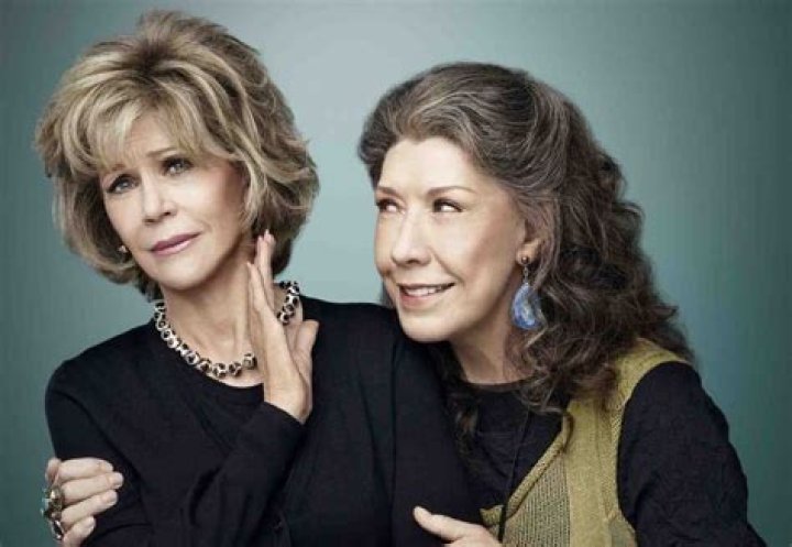 Longtime Friends Jane Fonda and Lily Tomlin Keep Each Other Smiling
