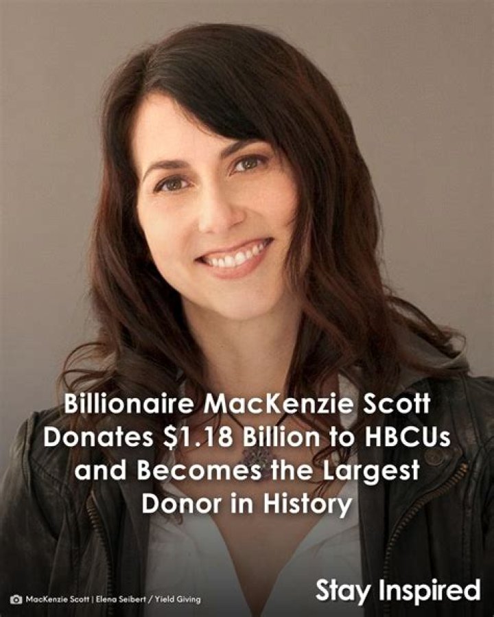 MacKenzie Scott sold 8.5 billion worth of Amazon stock