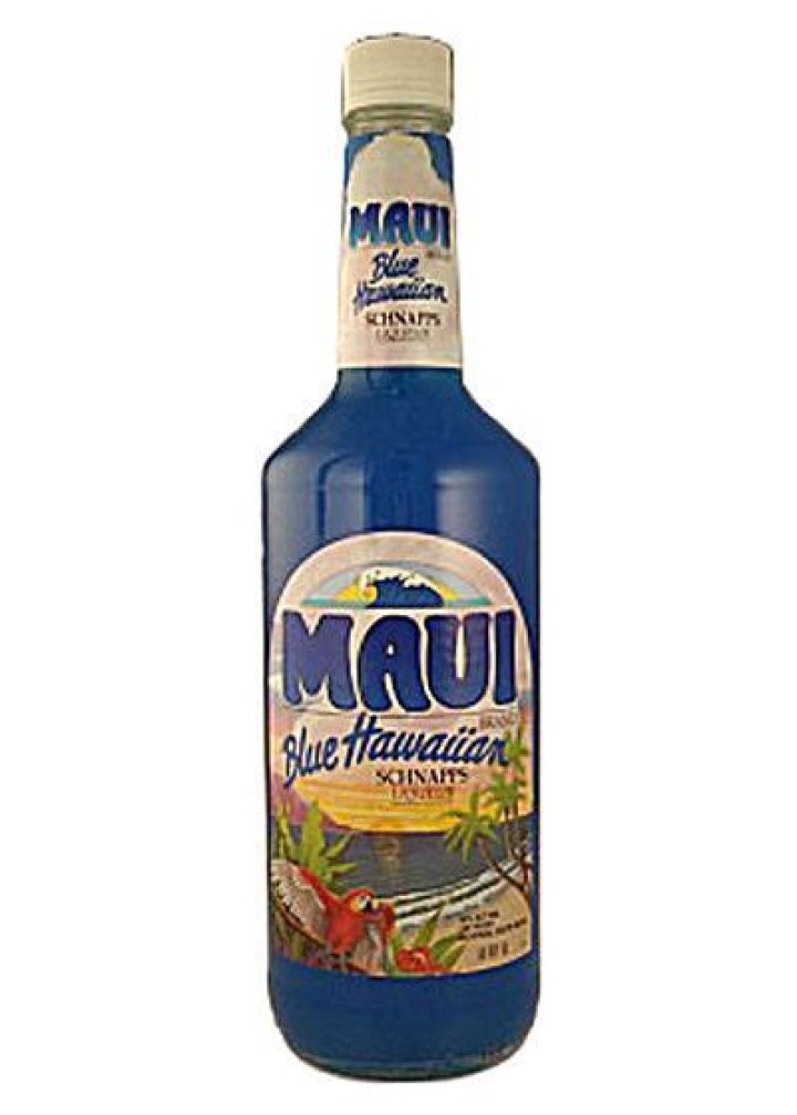 Maui Blue Hawaiian Schnapps 1L Liquor Barn