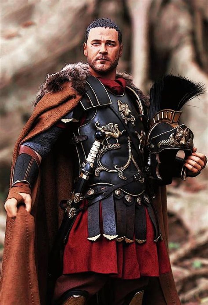 Maximus Decimus Meridius, Portrait Painting by Andrea Mazzocchetti