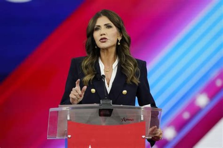 Meeting involving South Dakota Gov. Kristi Noem, her daughter, and