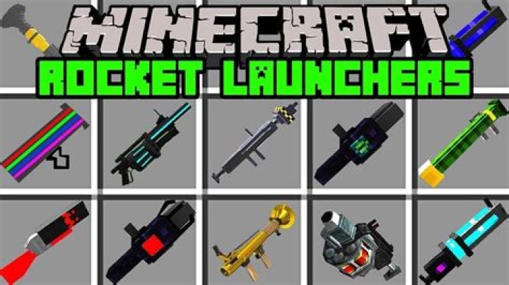 minecraft techguns mod only rocket launcher YouTube