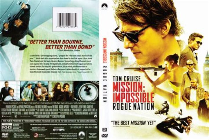 Mission Impossible Rogue Nation DVD Release Date Redbox, Netflix