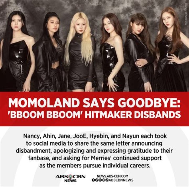 MOMOLAND says goodbye 'BBoom BBoom' hitmaker disbands Filipino News