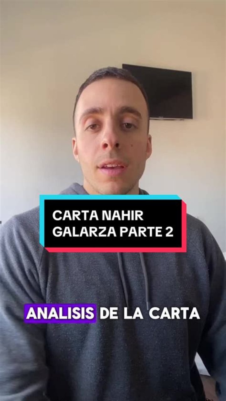 Nahir Galarza escribi&oacute; una carta desde la c&aacute;rcel 12 Noticias