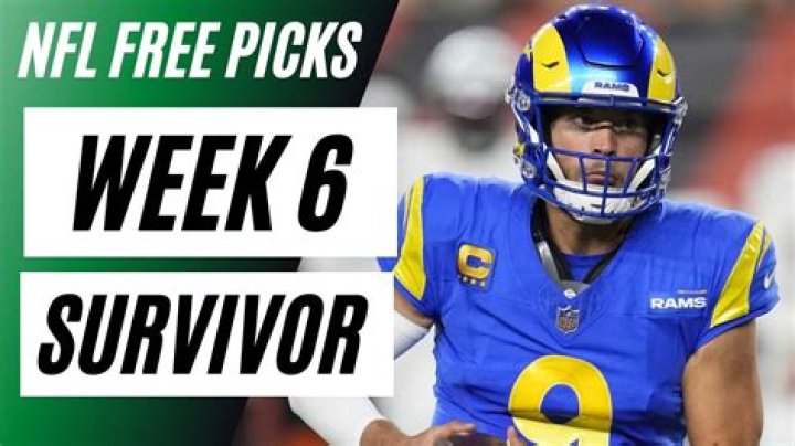 NFL Survivor League Week 5 Picks Targeting Division Matchups