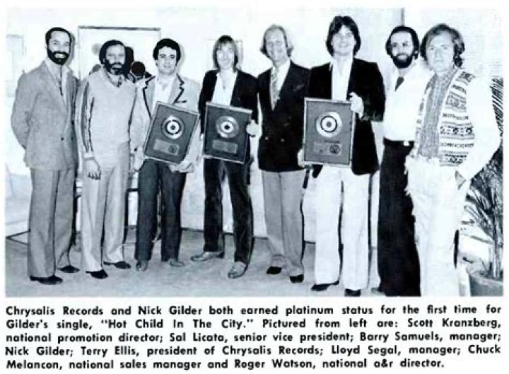 NICK GILDER Hot Child In The City FULL VERSION YouTube