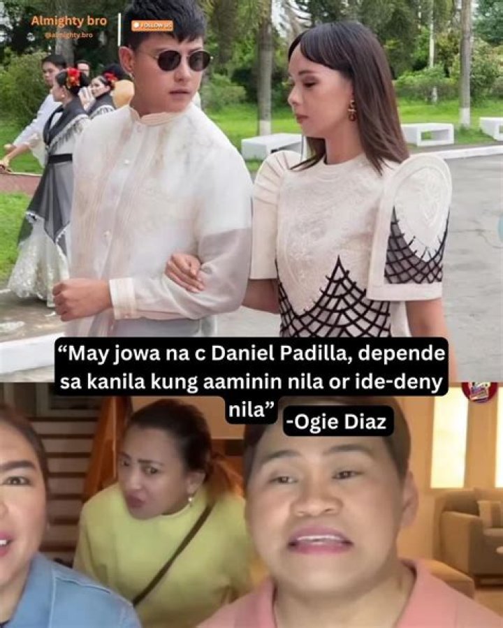 Ogie Diaz claims Daniel Padilla and Andrea Brillantes are reportedly seeing each other secretly