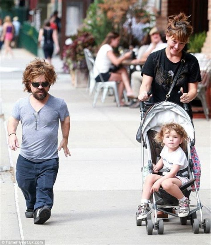 Peter Dinklage steps out for a walk with his daughter in NYC... as she