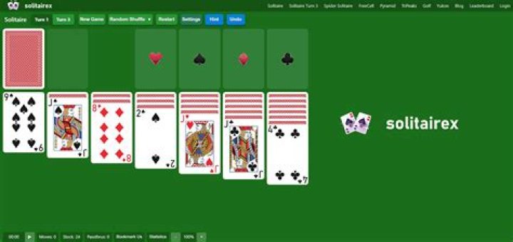 Play Green Felt Solitaire For Free: Enjoy Endless Solitaire Fun
