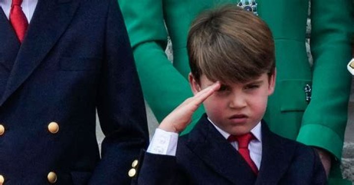 Prince Louis steals the show during Trooping the Color
