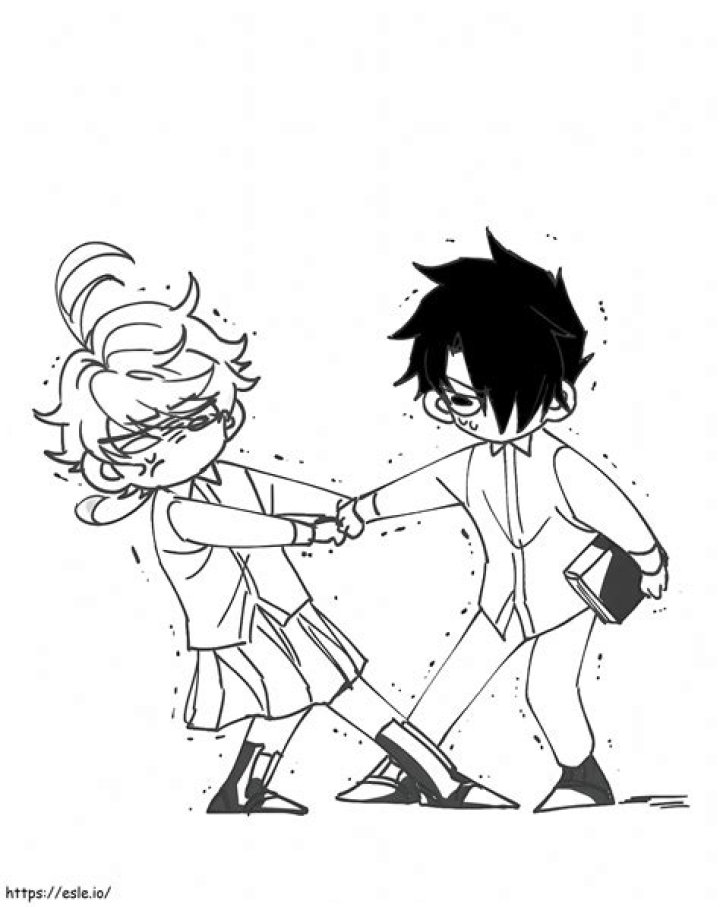 Ray and Emma Coloring Page Free Printable Coloring Pages for Kids