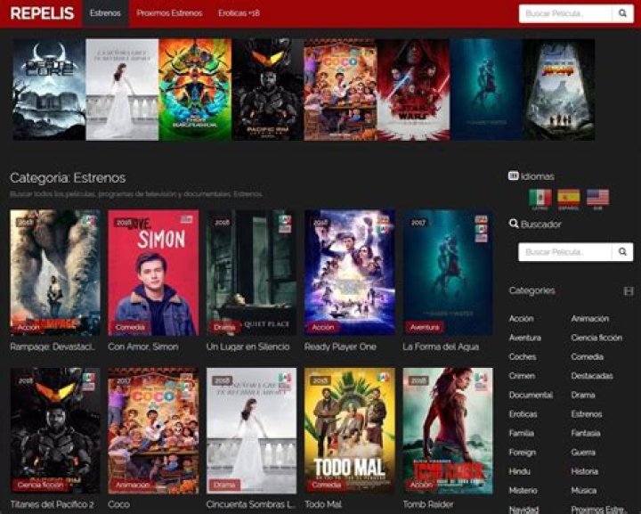 REPELIS Series y Pel&iacute;culas gratis Online