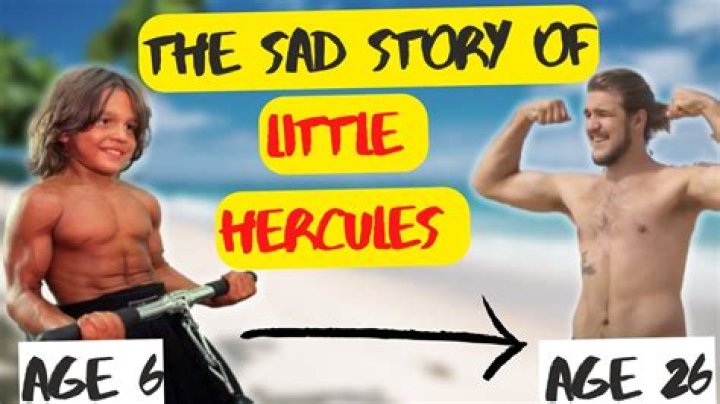 Richard Sandrak Aka "Little Hercules" Then & Now! YouTube