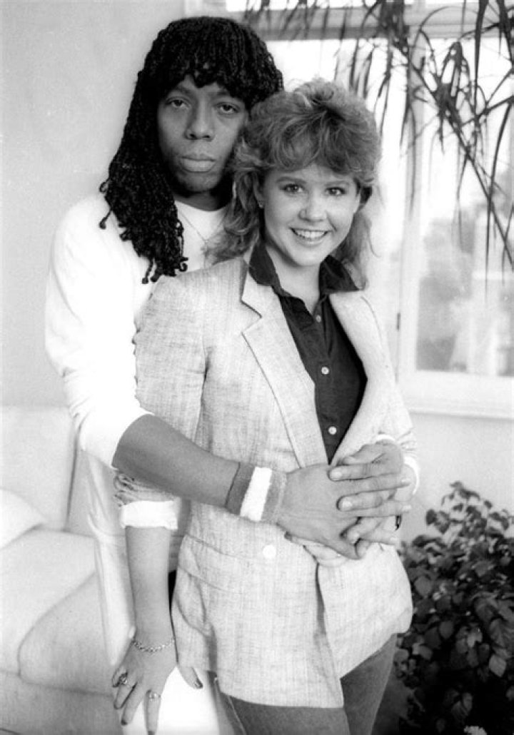 Rick James and Linda Blair 1982 r/40yearsago