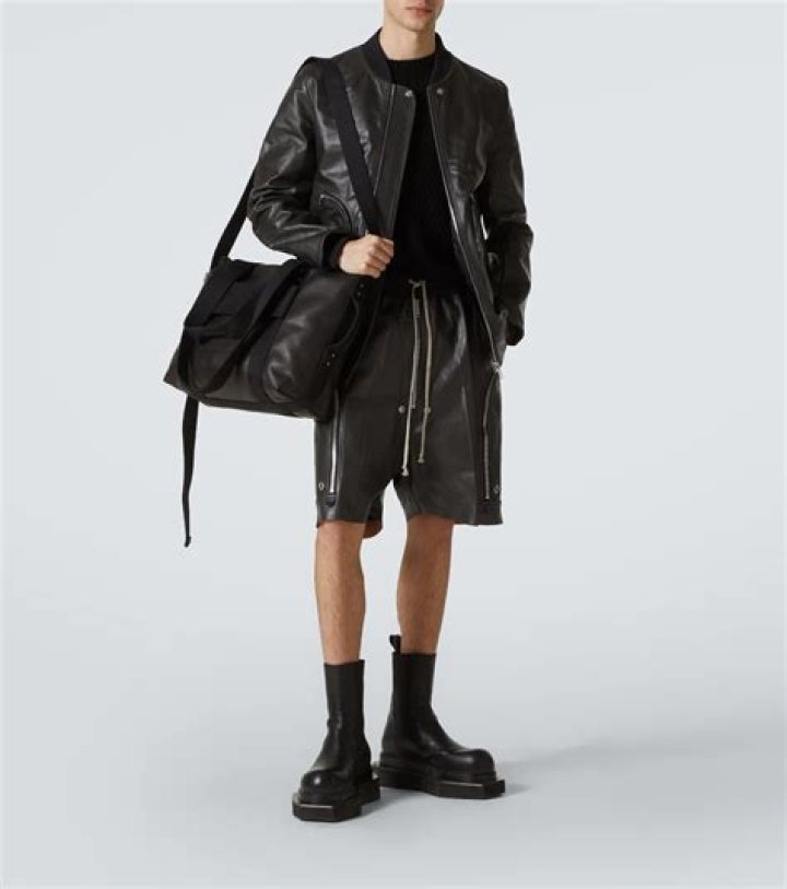 Rick Owens Rick Owens large iridescent tote Grailed