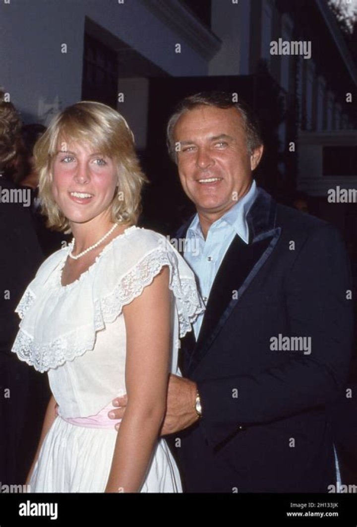 Robert Conrad and daughter Christy Conrad Circa 1980's Credit Ralph